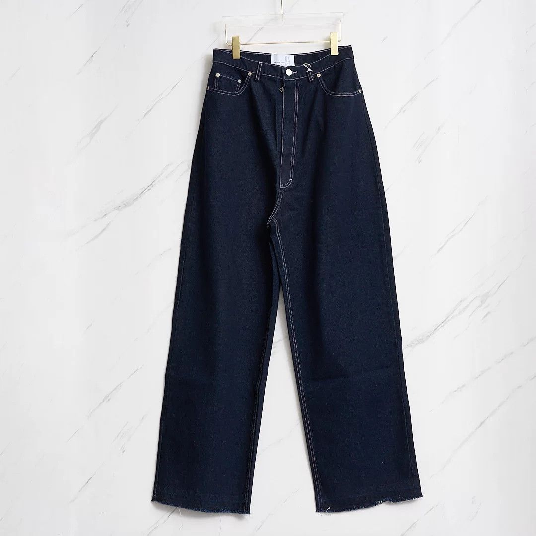 Natasha Zinko Natasha Zinko Women's Wide-Leg Washed Jeans Size 32" / US 10 / IT 46 - 1 Thumbnail
