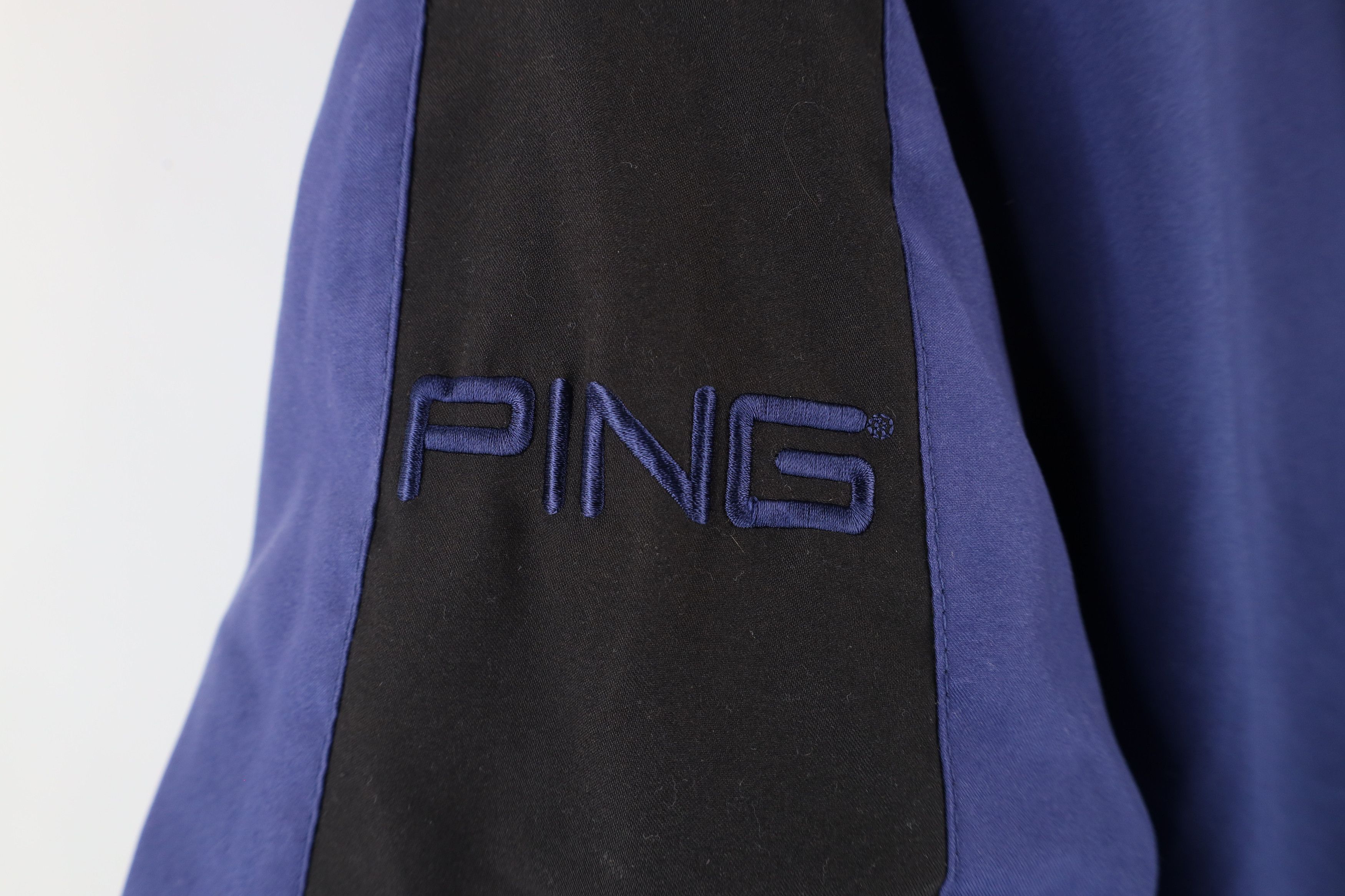 PING × Vintage Vintage Ping Golf Out Half Zip Short Sleeve Pullover Jacket Size US XL / EU 56 / 4 - 4 Thumbnail