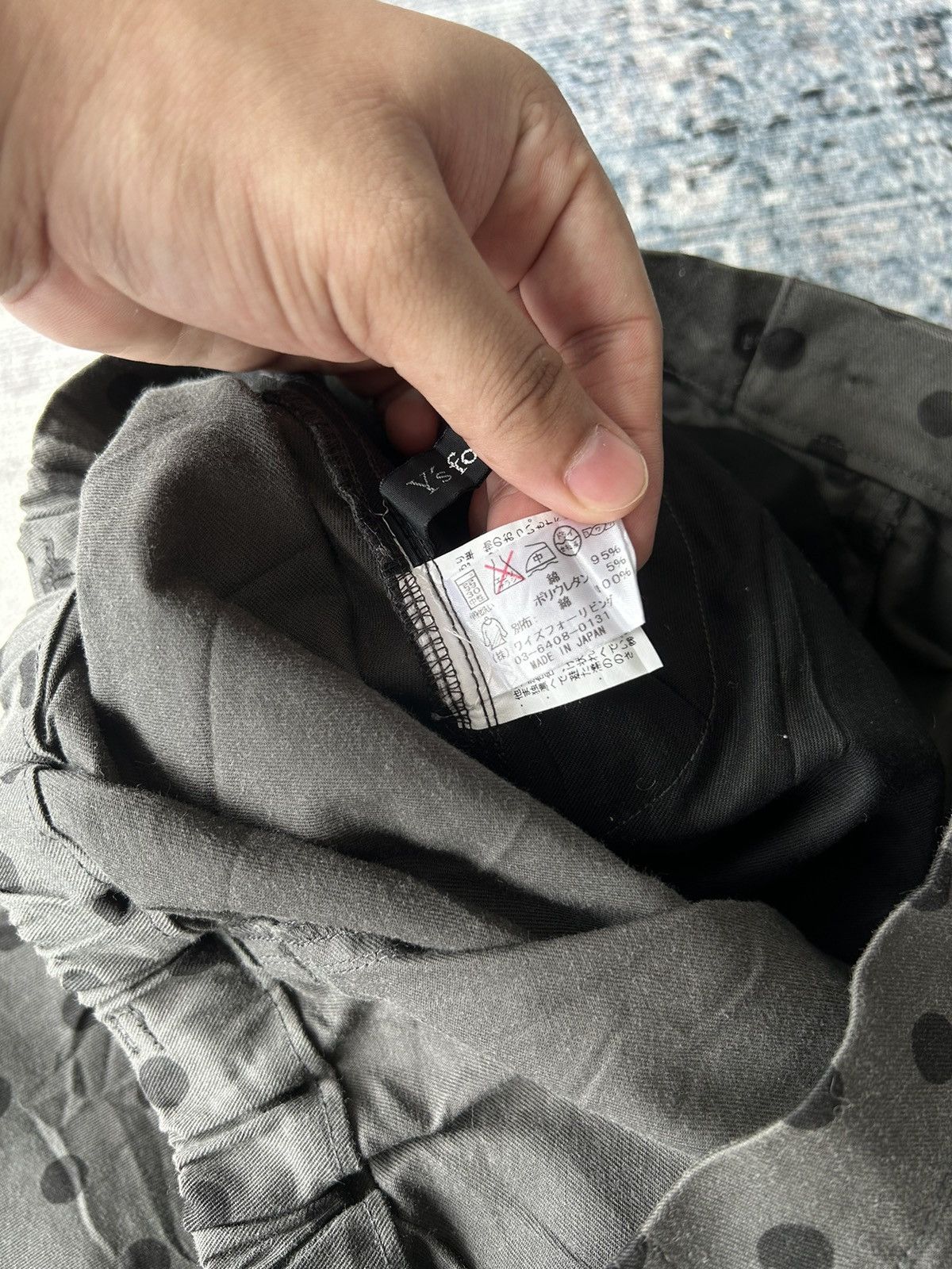 Yohji Yamamoto Yohji Yamamoto Polka Dot Pants Size US 28 / EU 44 - 17 Thumbnail