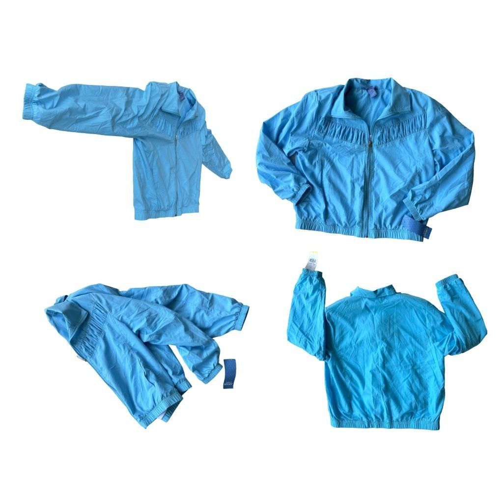 Vintage NWT Vintage 80s Koret Sport Tracksuit Medium Blue Size M / US 6-8 / IT 42-44 - 5 Thumbnail