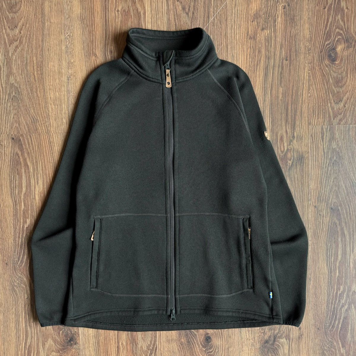 Fjallraven Fjallraven Women’s Ovik Fleece Zip Sweater Zip Up Cardigan Size M / US 6-8 / IT 42-44 - 1 Thumbnail