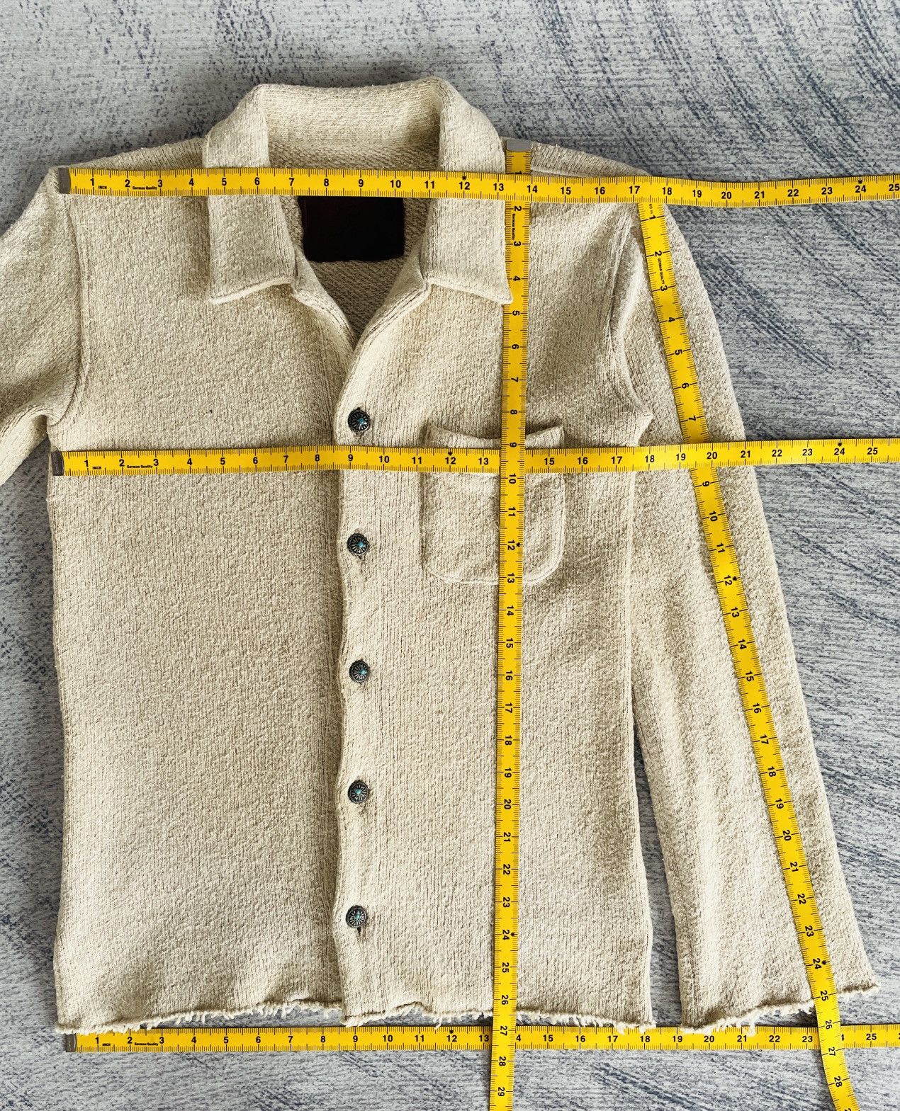 Backbone × Japanese Brand × Vintage Backbone Knit Button Jacket Size M / US 6-8 / IT 42-44 - 15 Thumbnail