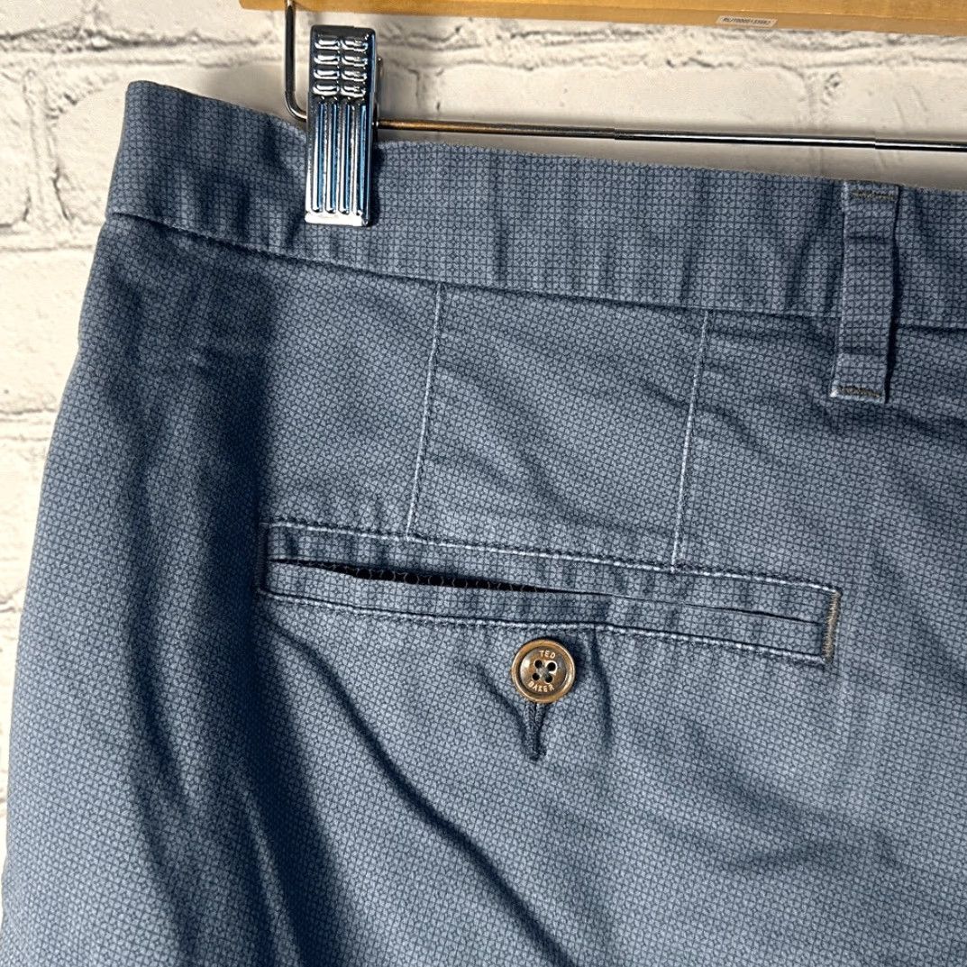 Ted Baker Ted Baker Men's Shorlid Slim Fit Geo Print Chino Shorts Blue 38R Multicolor Slim Chino Shorts Mens Size US 38 / EU 54 - 6 Thumbnail