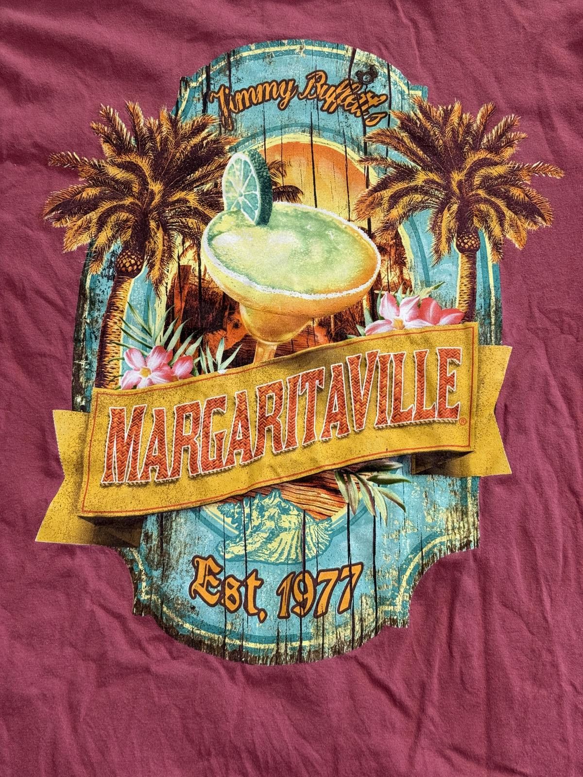 Designer Faded Jimmy Buffett's Margaritaville Key West T-shirt Size US M / EU 48-50 / 2 - 5 Thumbnail