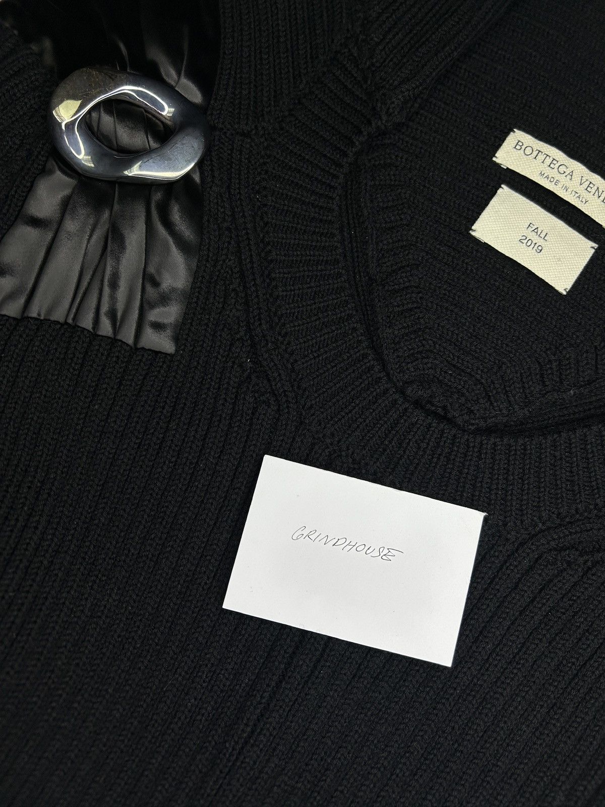 Bottega Veneta F/W 19 Metal Detail Sweater Size XS / US 0-2 / IT 36-38 - 10 Thumbnail