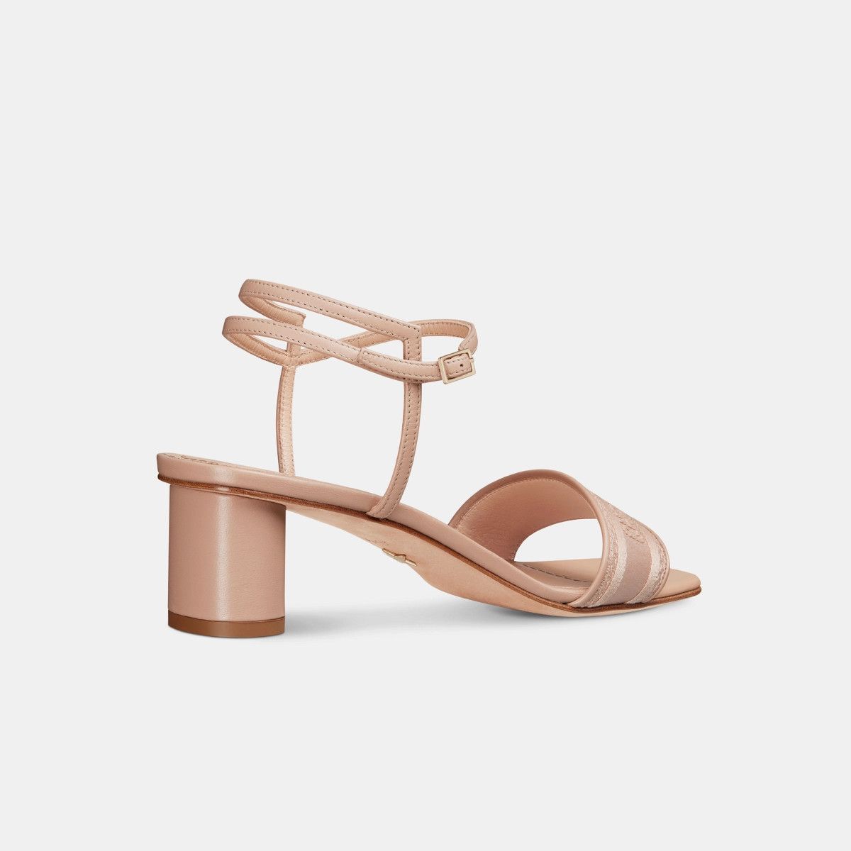 Dior o1bcso1str0226 Dway Heeled Sandal in Beige/Nude Size US 8 / IT 38 - 3 Thumbnail