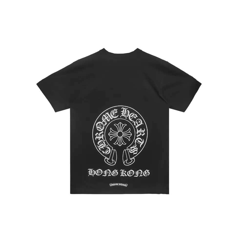 Chrome Hearts Chrome Hearts Hong Kong Exclusive Horseshoe Black Tee Size US L / EU 52-54 / 3 - 1 Thumbnail