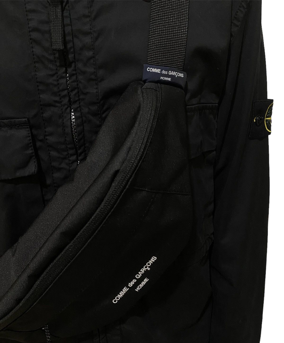 Comme des Garcons Homme ⚡️🇯🇵⚡️COMME DES GARCONS HOMME CORDURA WAIST CROSSBODY BAG Size ONE SIZE - 2 Thumbnail