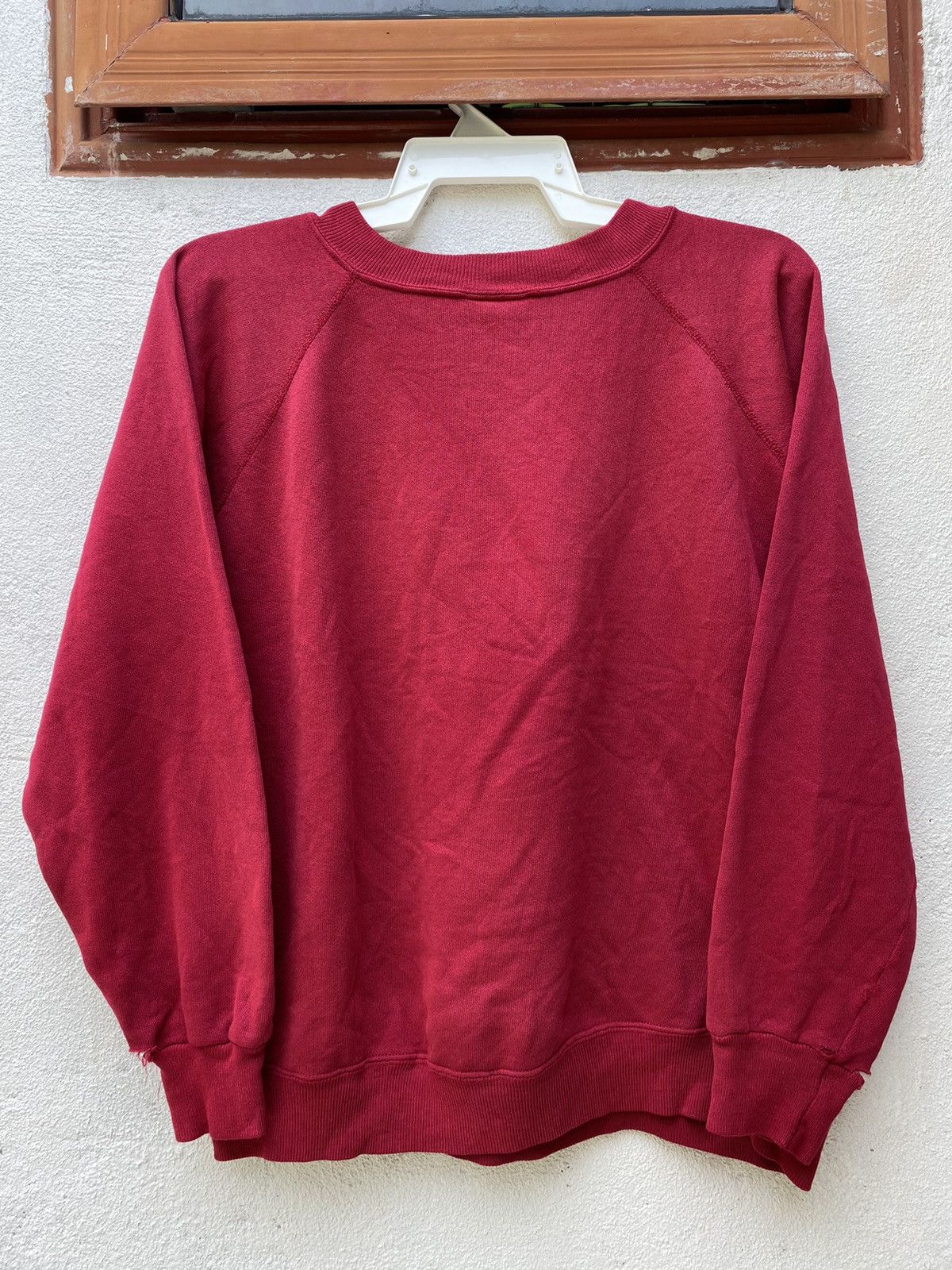 Vintage Vintage 80s sweatshirt plain Size US L / EU 52-54 / 3 - 4 Thumbnail