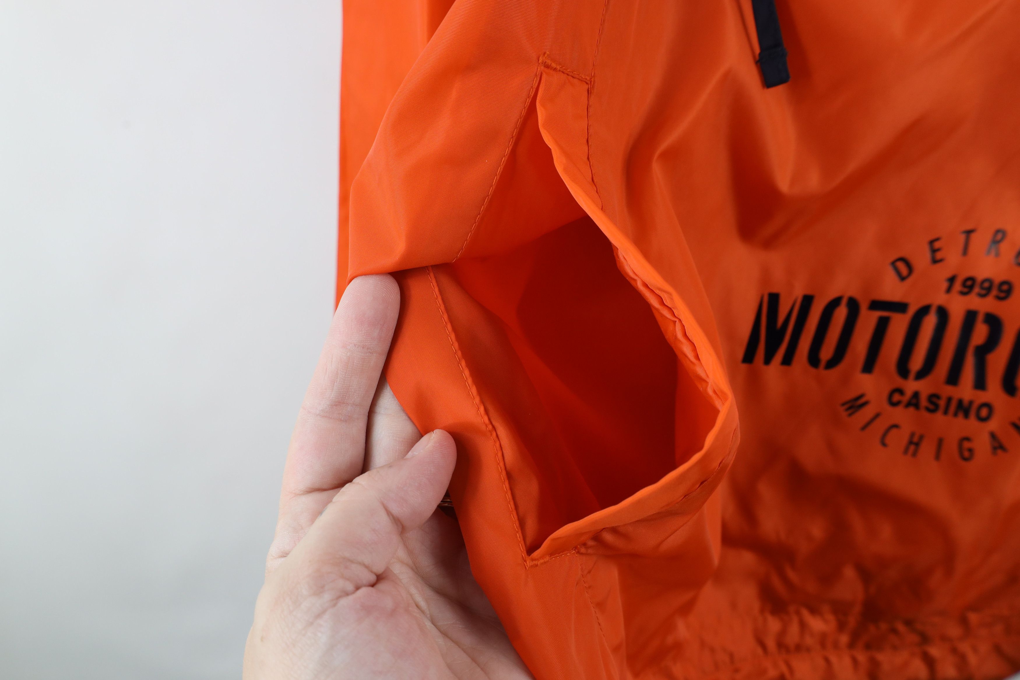 Vintage Vintage 90s Streetwear Motor City Casino Windbreaker Jacket Size US XL / EU 56 / 4 - 6 Thumbnail