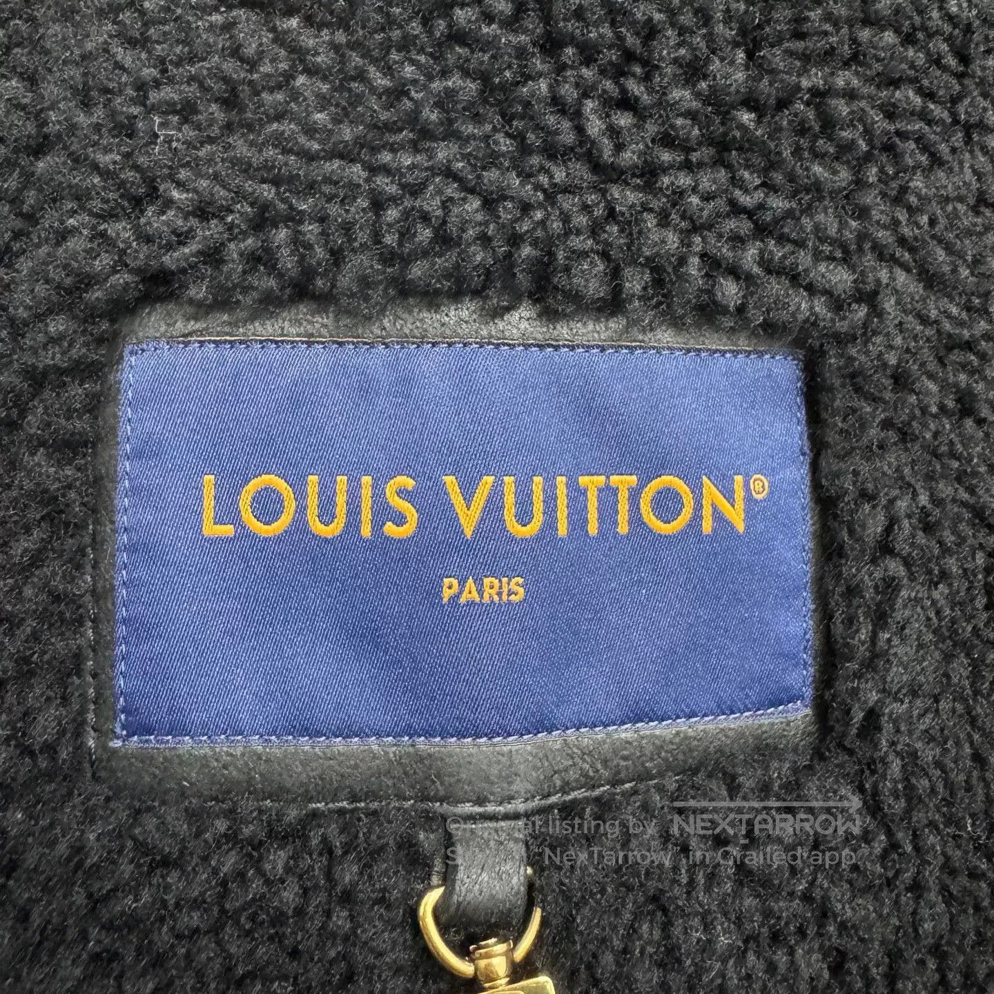 Louis Vuitton Louis Vuitton Embossed Monogram Shearling Jacket. Size US XXL / EU 58 / 5 - 2 Thumbnail