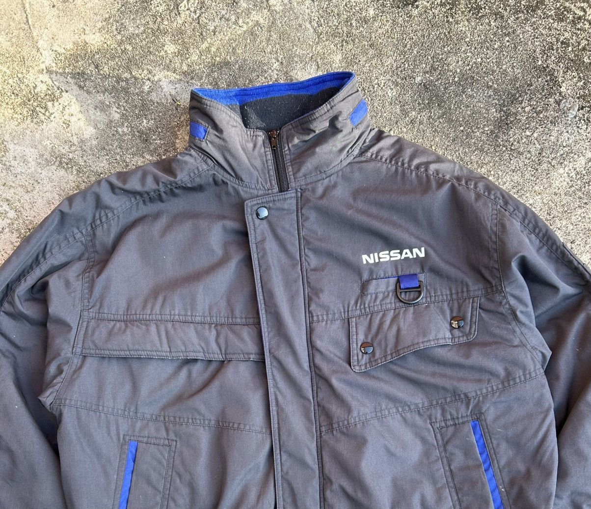 Nissan Vintage Nissan Racing Zipper Bomber Jacket Size US L / EU 52-54 / 3 - 2 Thumbnail