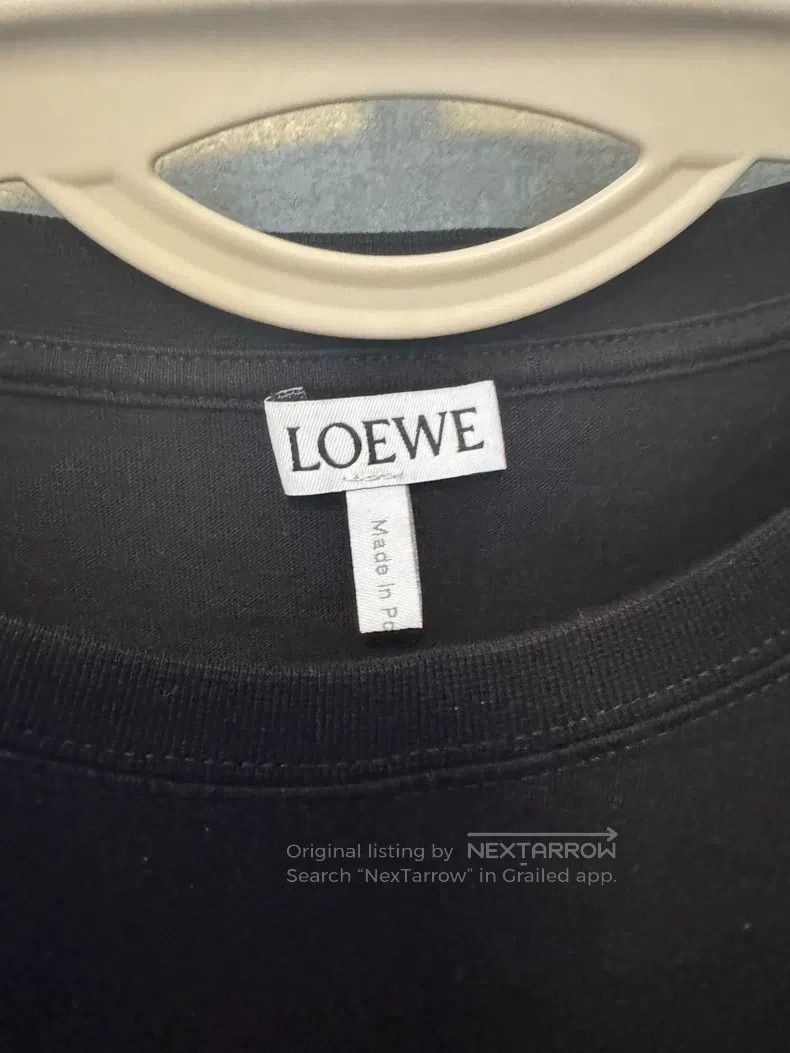 Loewe Loewe Black Short Sleeve T-Shirt Size M / US 6-8 / IT 42-44 - 2 Thumbnail