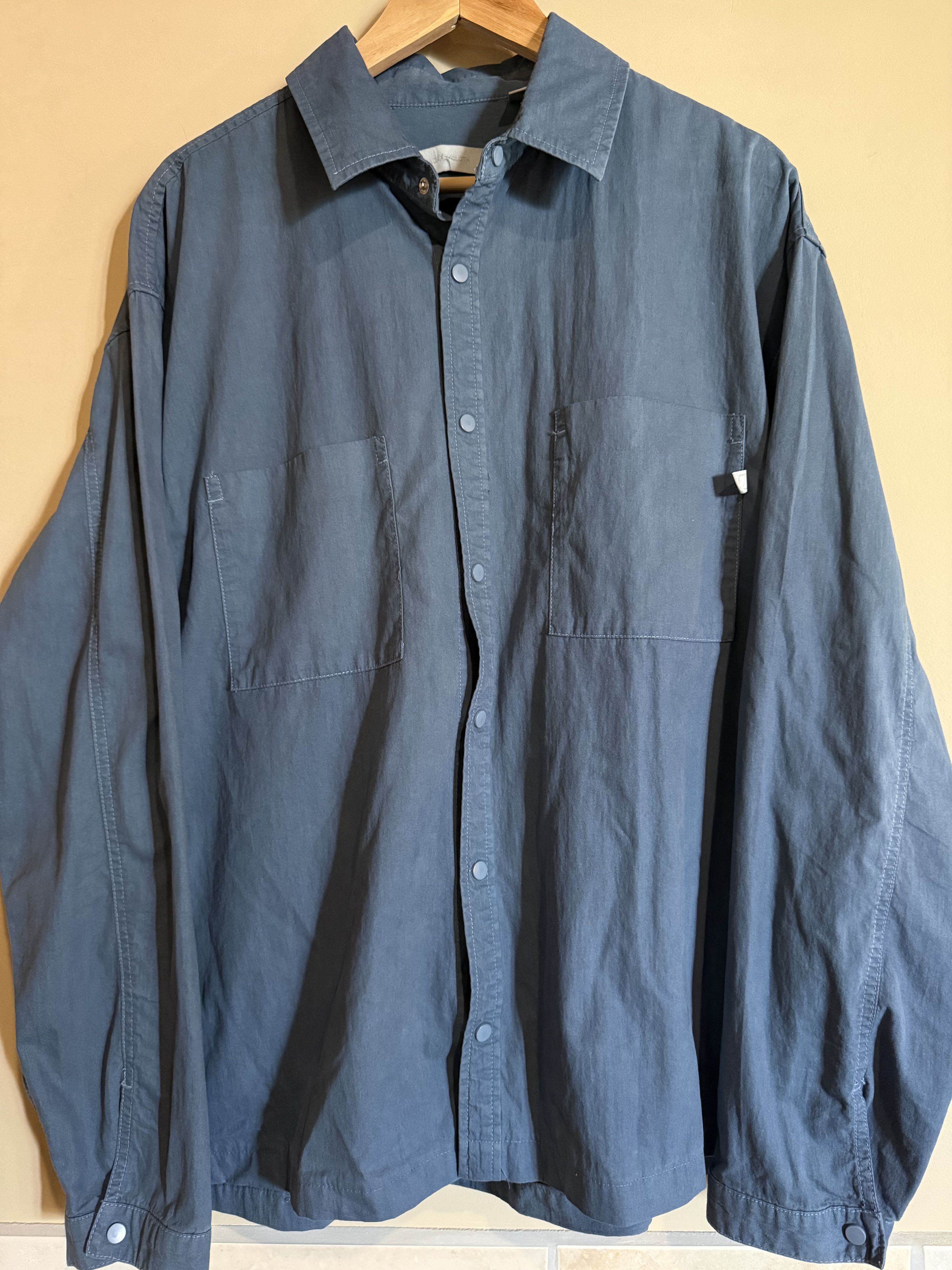 Standard Cloth Standard Cloth Lt Blue Activewear Shirt Jacket, Men's Large Size US L / EU 52-54 / 3 - 1 Thumbnail