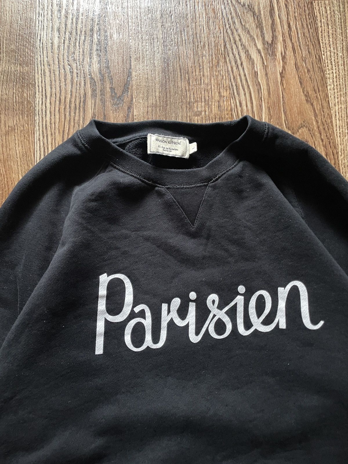 Maison Kitsune Maison Kitsune Crewneck Sweatshirt Size US L / EU 52-54 / 3 - 3 Thumbnail