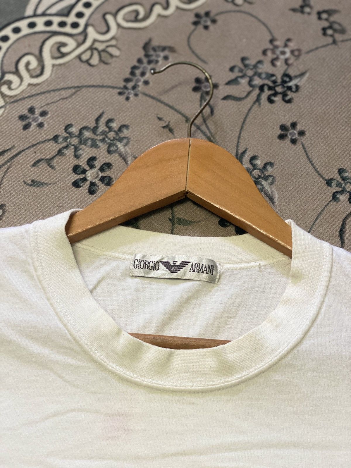 Armani Exchange × Vintage ‼️RARE‼️VINTAGE GIORGIO ARMANI 90S SHIRT TEE🔥 Size US M / EU 48-50 / 2 - 7 Thumbnail