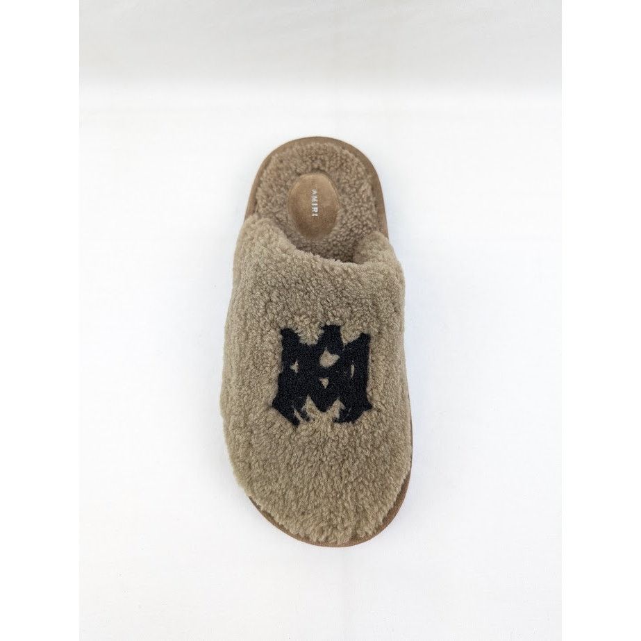 Amiri o1rshd1 Shearling Lux Slippers in Brown Size US 9 / EU 42 - 6 Thumbnail