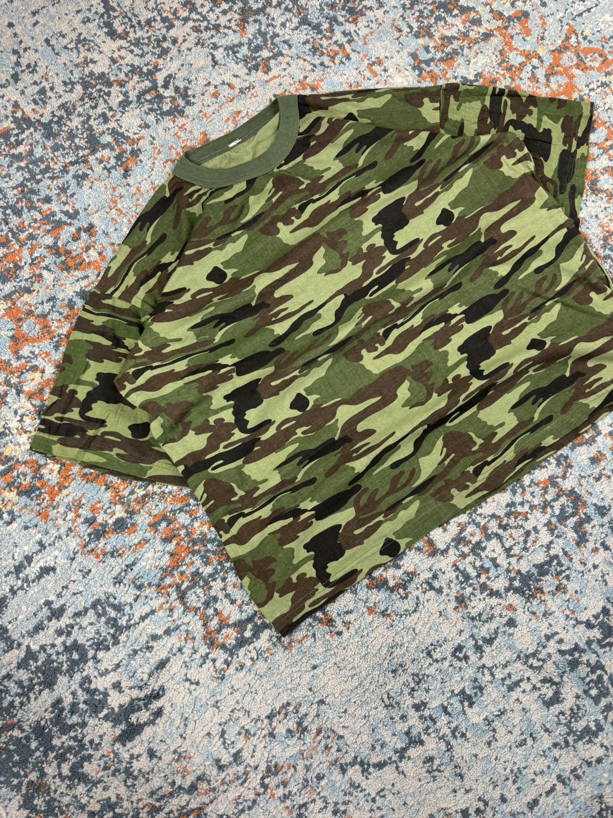 Vintage Vintage 80s Military Army moro camo ultra boxy cropped fit Size US M / EU 48-50 / 2 - 2 Thumbnail