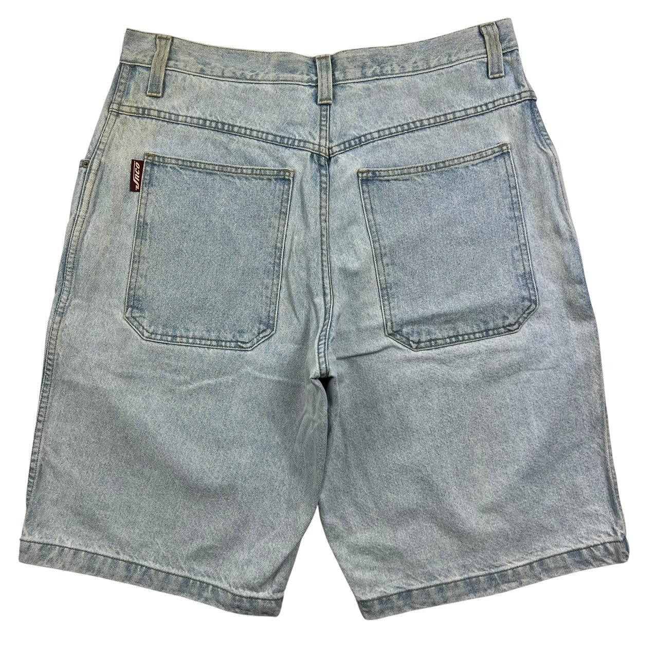 JNCO Vintage Jnco Embroidered Denim Baggy Shorts Jorts - Waist 38 Size US 38 / EU 54 - 2 Thumbnail