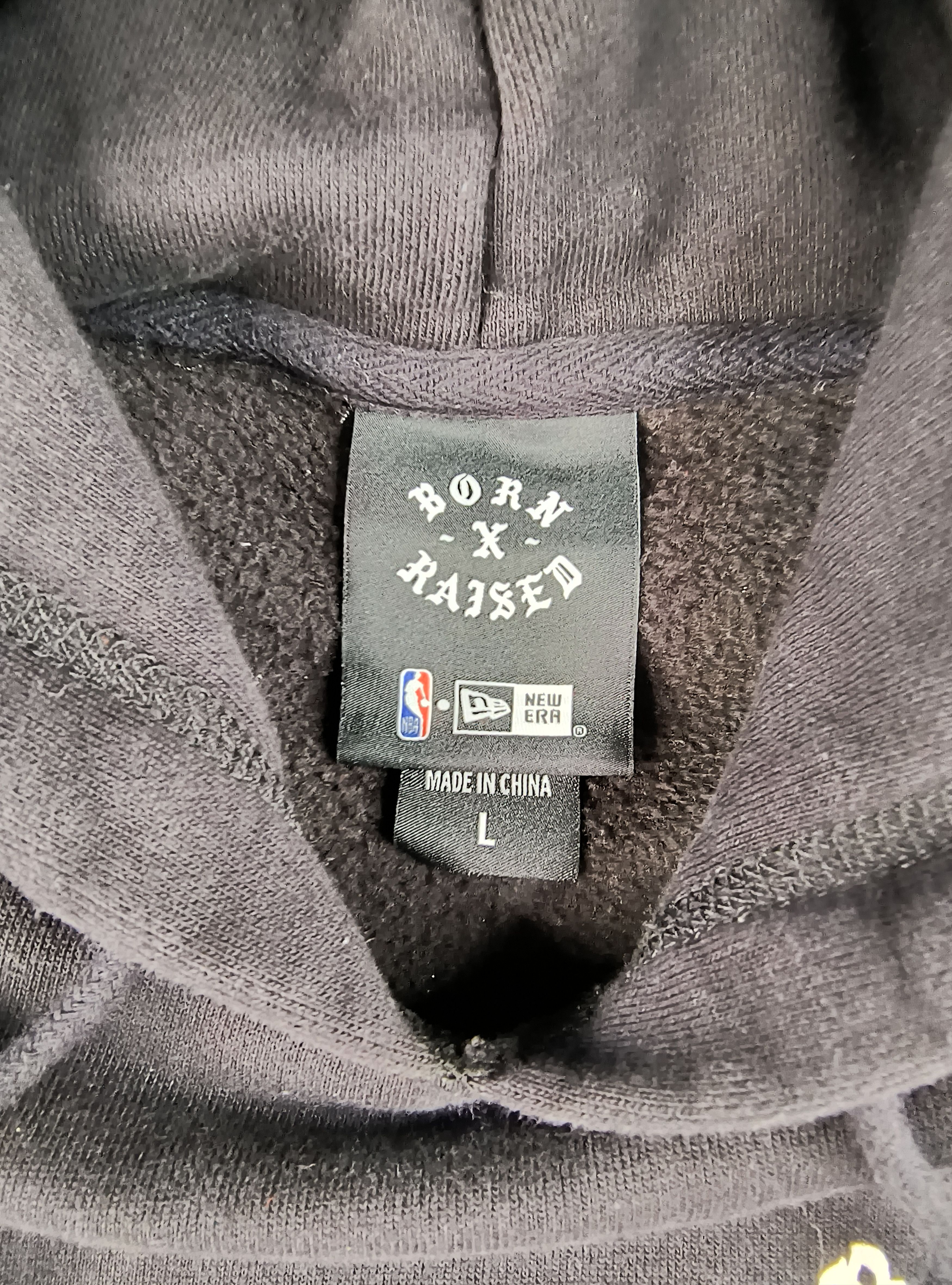 NBA New Era NBA LA Lakers born x raised hoodie Size US L / EU 52-54 / 3 - 10 Thumbnail