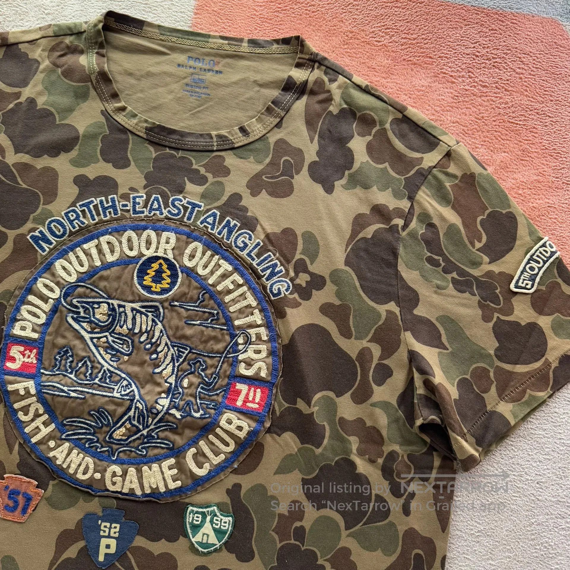 Polo Ralph Lauren Ralph Lauren Outdoor Fishing Short Sleeve T. Size US L / EU 52-54 / 3 - 5 Thumbnail