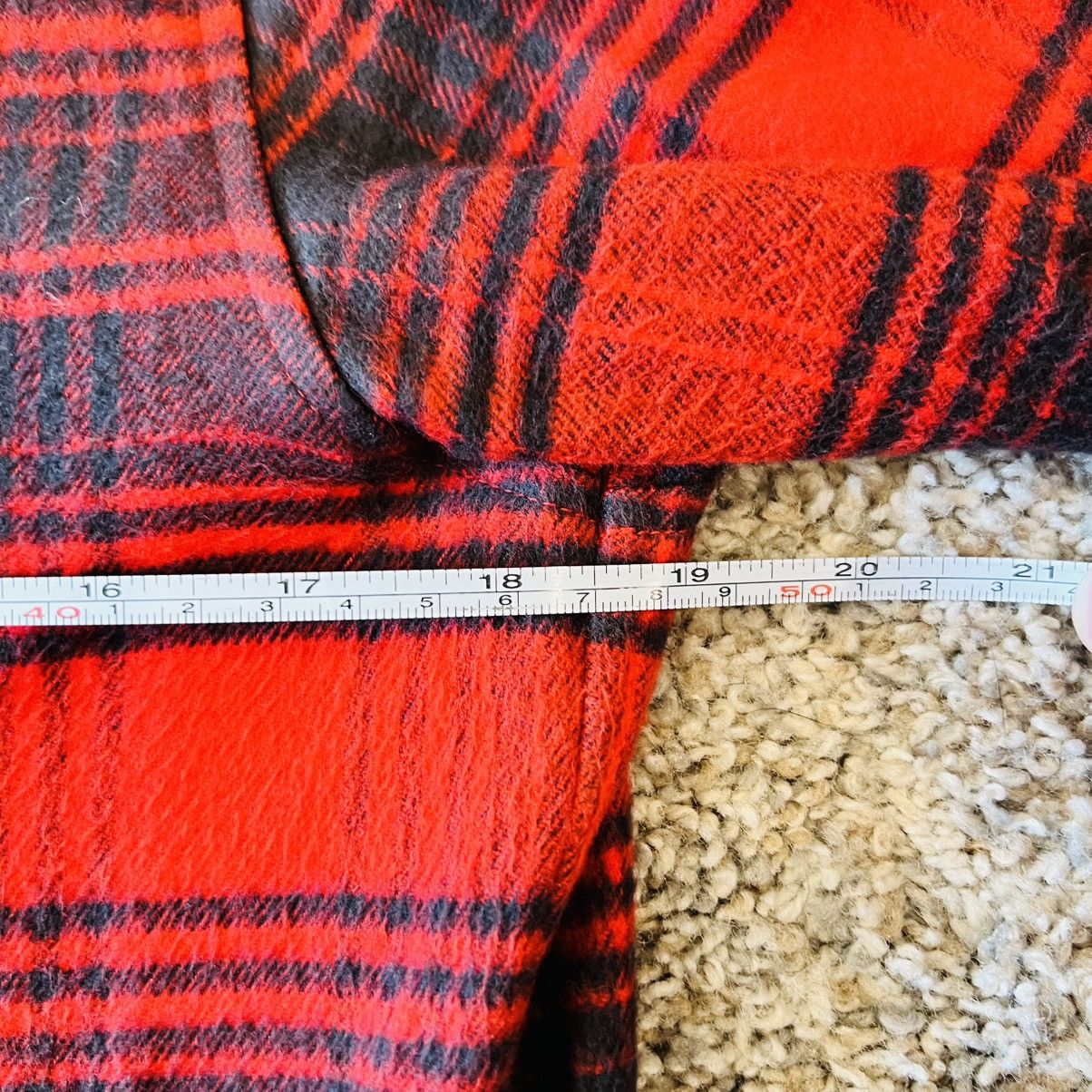 John Elliott John Elliott Red Flannel Shirt Button Up Size US S / EU 44-46 / 1 - 3 Thumbnail