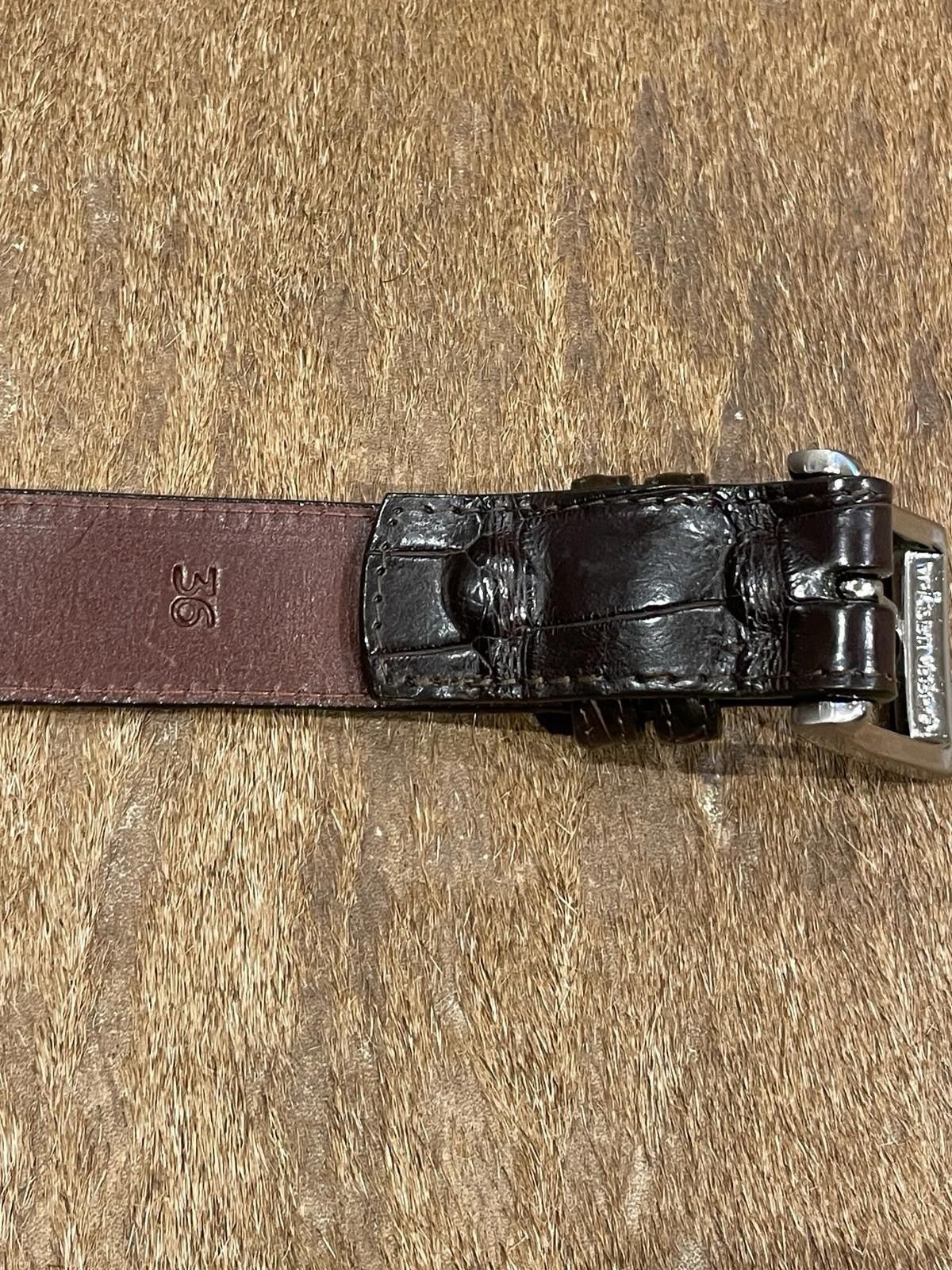 Other W. Kleinberg Alligator Belt Size ONE SIZE - 6 Thumbnail