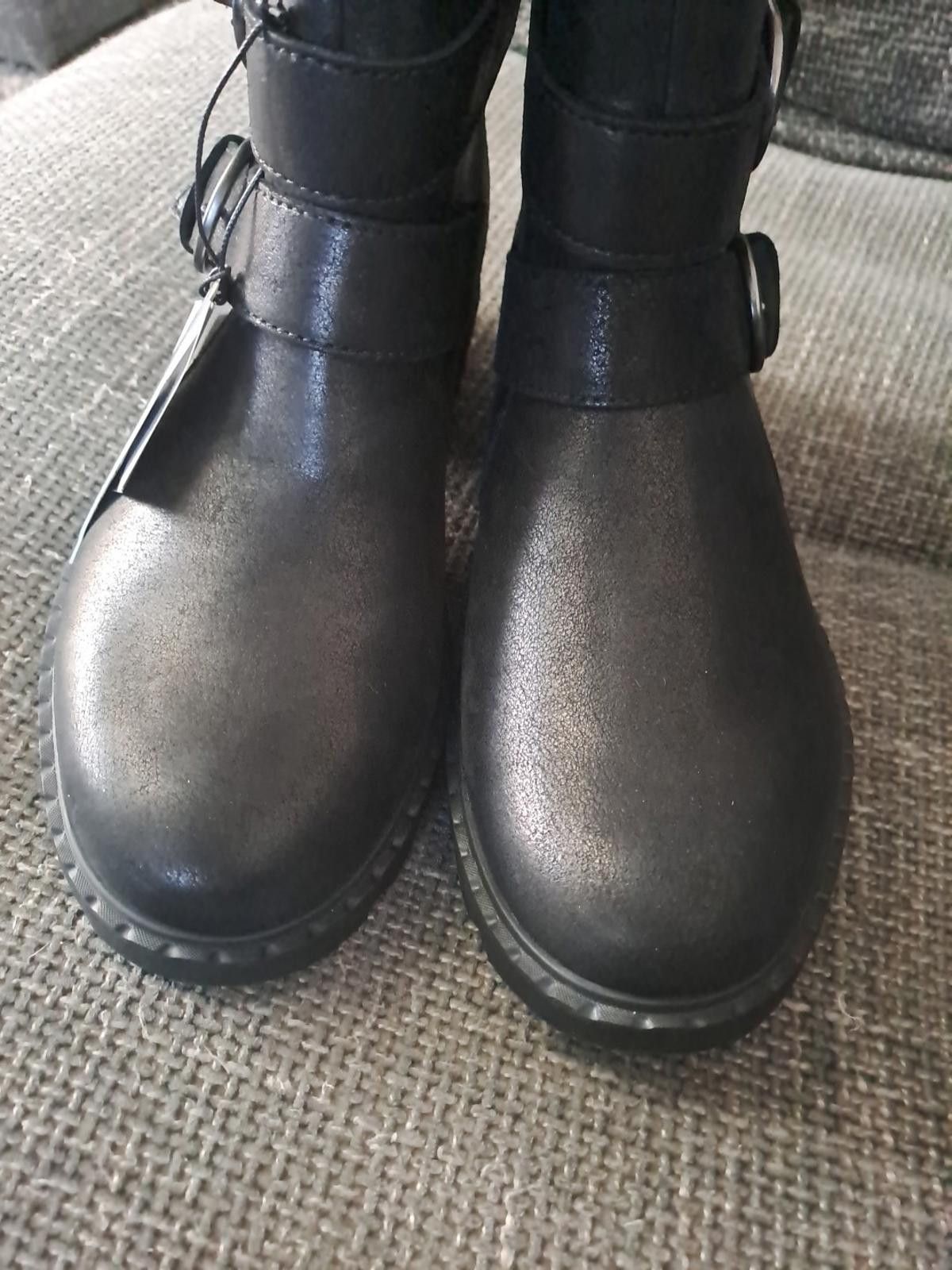 SOREL Sorel Waterproof Black Leather Phoenix Moto Size UK 8 Size US 10 / IT 40 - 7 Thumbnail