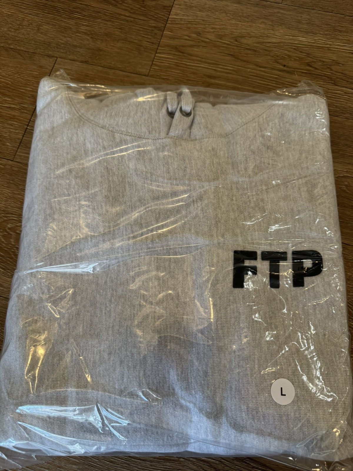 Fuck The Population FTP Flocked Logo Pullover (Heather Grey) Size US L / EU 52-54 / 3 - 3 Thumbnail
