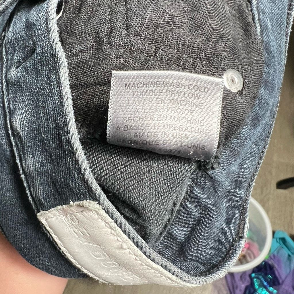 RE/DONE RE/DONE Originals High-Rise Skinny Leg Ankle Jeans in Worn B Size 26" / US 2 / IT 38 - 13 Thumbnail
