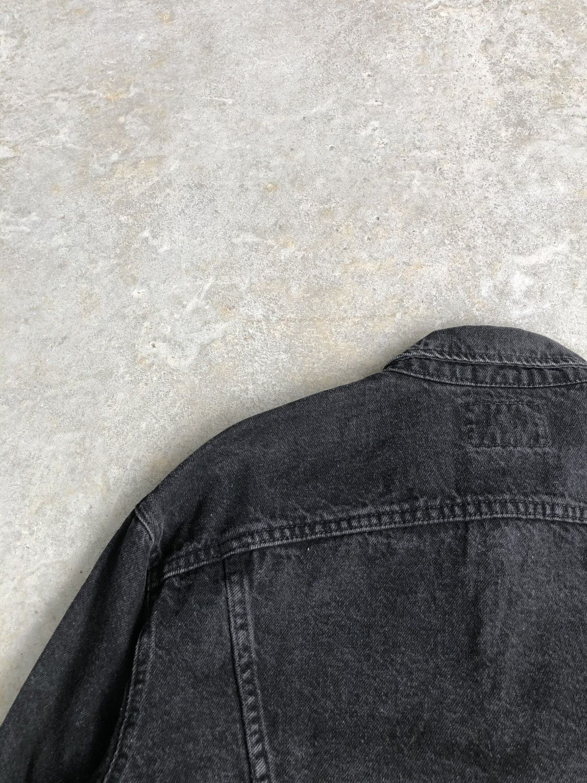 If Six Was Nine Vintage 90s Lee Denim Jacket Distressed Jeans Baggy Size US XL / EU 56 / 4 - 15 Thumbnail