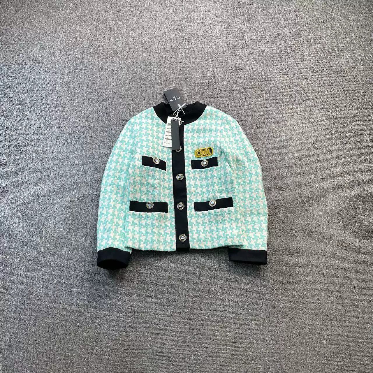 Cool Shirtz COOLTM White Green Jacket Size XXS / US 00 / IT 34 - 1 Thumbnail
