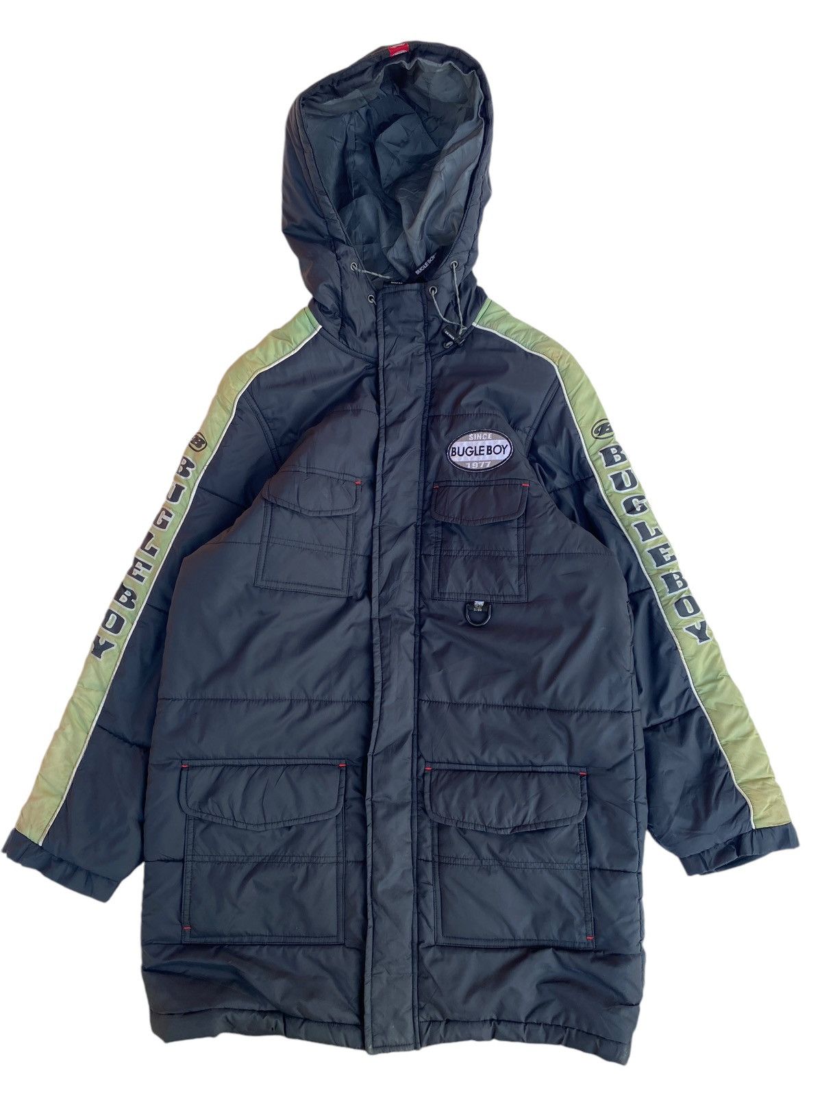 Bugle Boy × Vintage Vtg Bugle Boy Down Jacket Size US M / EU 48-50 / 2 - 2 Thumbnail