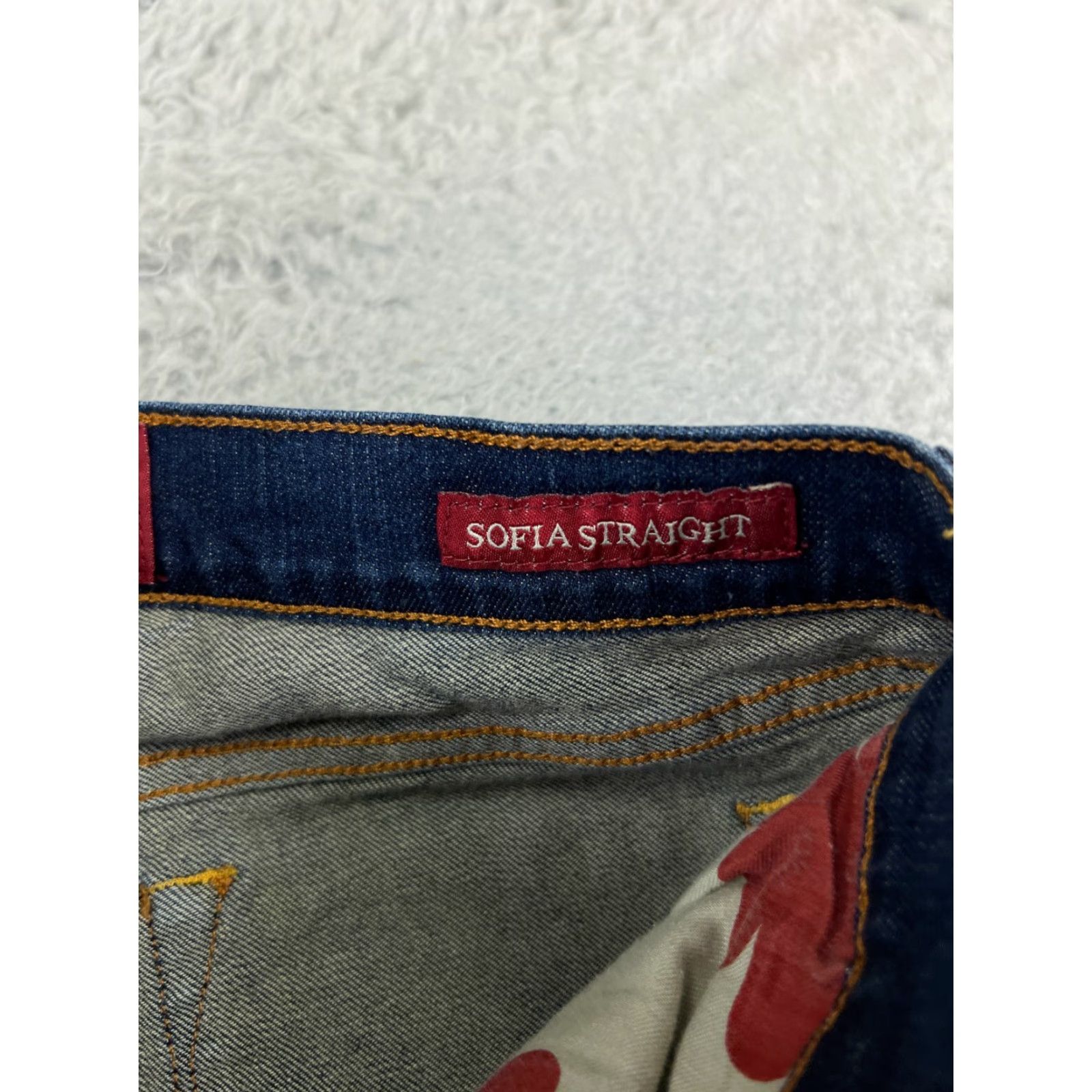 Lucky Brand Lucky Brand Jeans Women's Blue Denim Straight Pants 2 Low Rise Cotton Blend 5-Pocket Size 26" / US 2 / IT 38 - 4 Thumbnail
