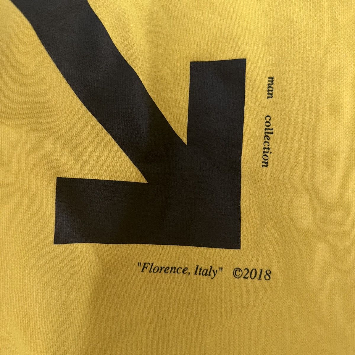 Off-White Off-White c/o Virgil Abloh 2018 Hands Hoodie - Yellow Size US S / EU 44-46 / 1 - 6 Thumbnail