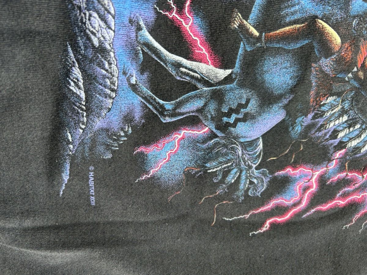 Other Vintage 90s nature horse lightning habitat crewneck Size US XL / EU 56 / 4 - 3 Thumbnail