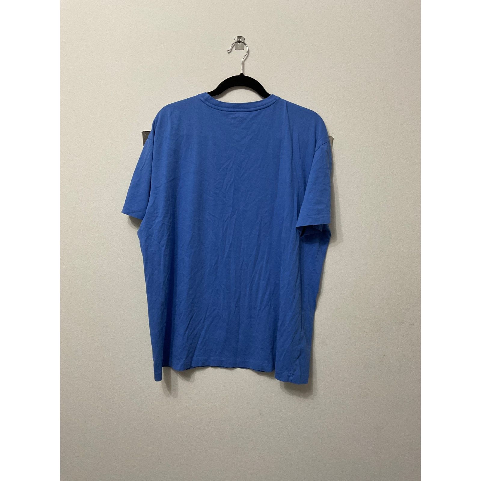 Polo Ralph Lauren Preloved Men's Polo Ralph Lauren Blue Pocket T'shirt Sz L Size US L / EU 52-54 / 3 - 3 Thumbnail