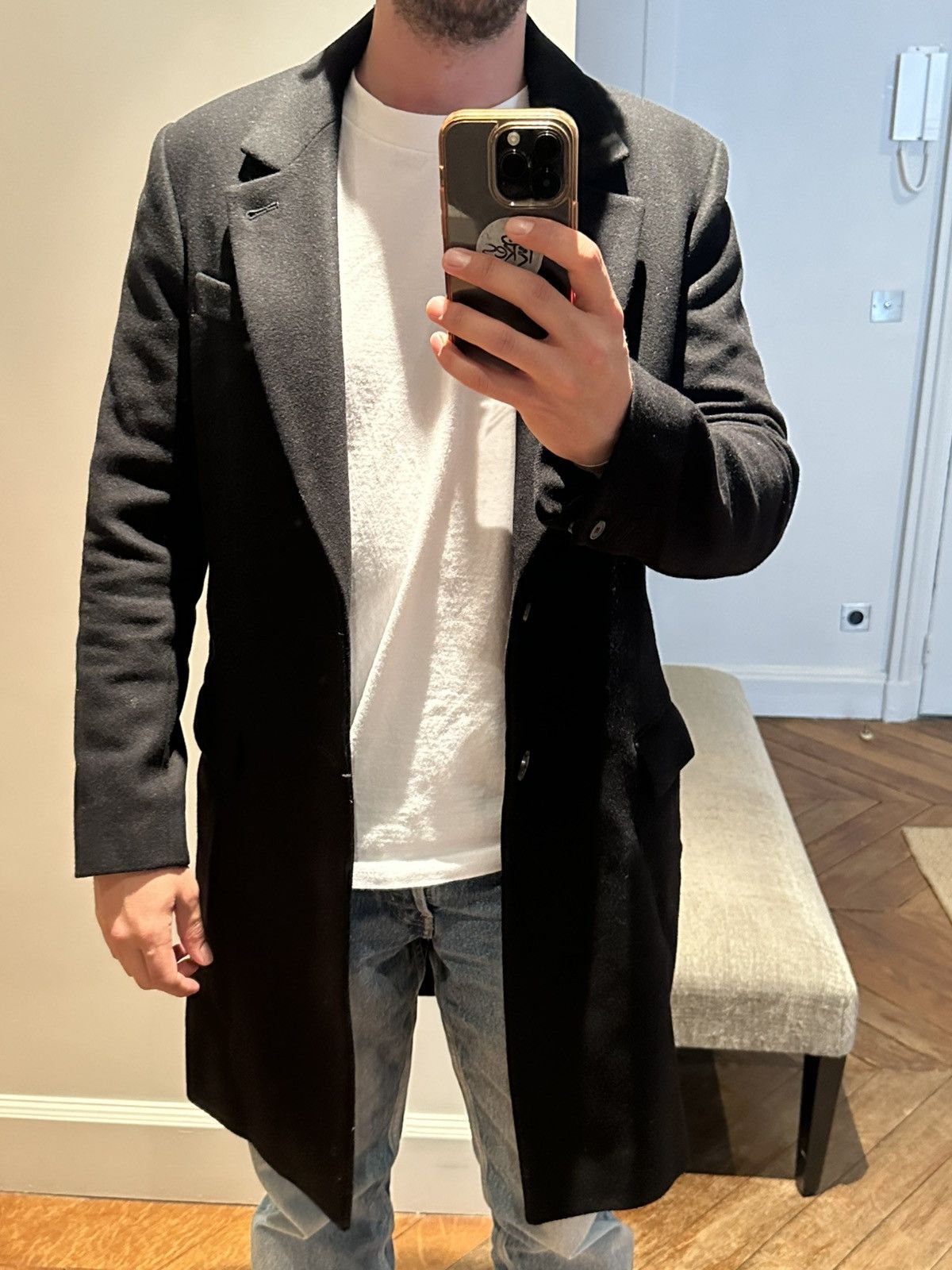 AMI Ami wool classic coat Size US S / EU 44-46 / 1 - 8 Thumbnail