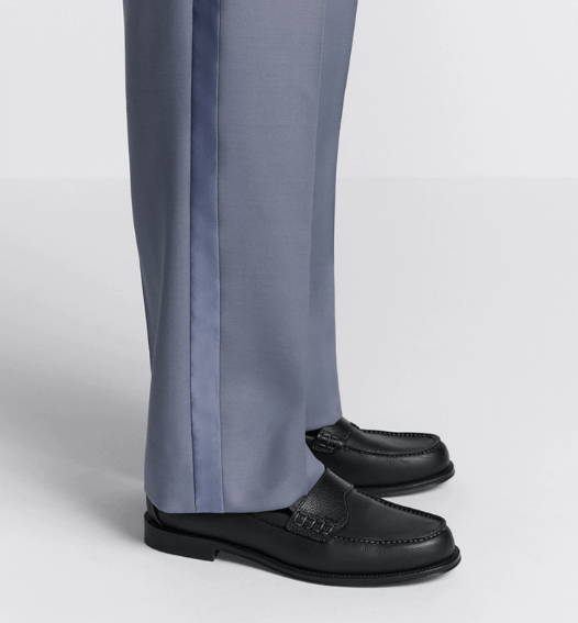 Dior o1w1db10525 493C10 Evening Pant in Blue Size US 34 / EU 50 - 7 Thumbnail