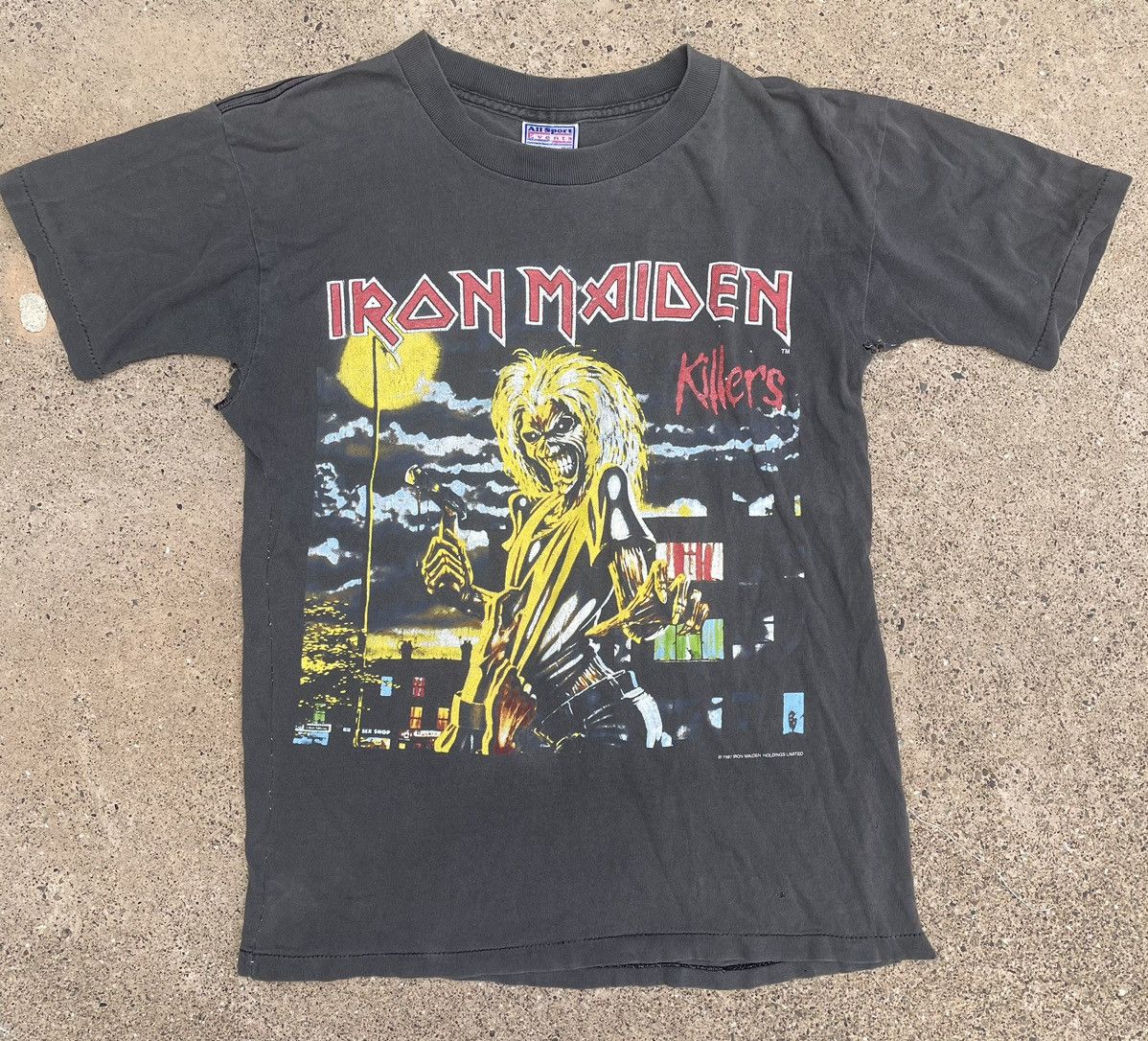 Band Tees Iron Maiden VTG 1997 band distressed Tshirt Size US M / EU 48-50 / 2 - 2 Thumbnail