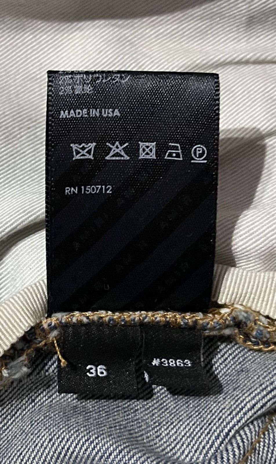 Amiri AMIRI jeans thrasher Size US 36 / EU 52 - 8 Thumbnail