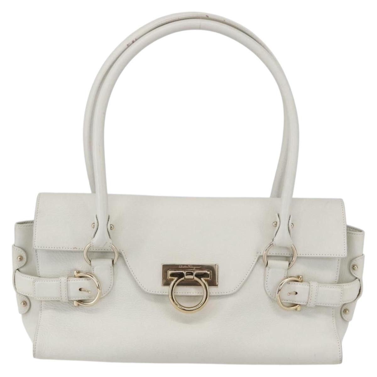 Salvatore Ferragamo Salvatore Ferragamo Gina Satchel Leather Size ONE SIZE - 1 Thumbnail