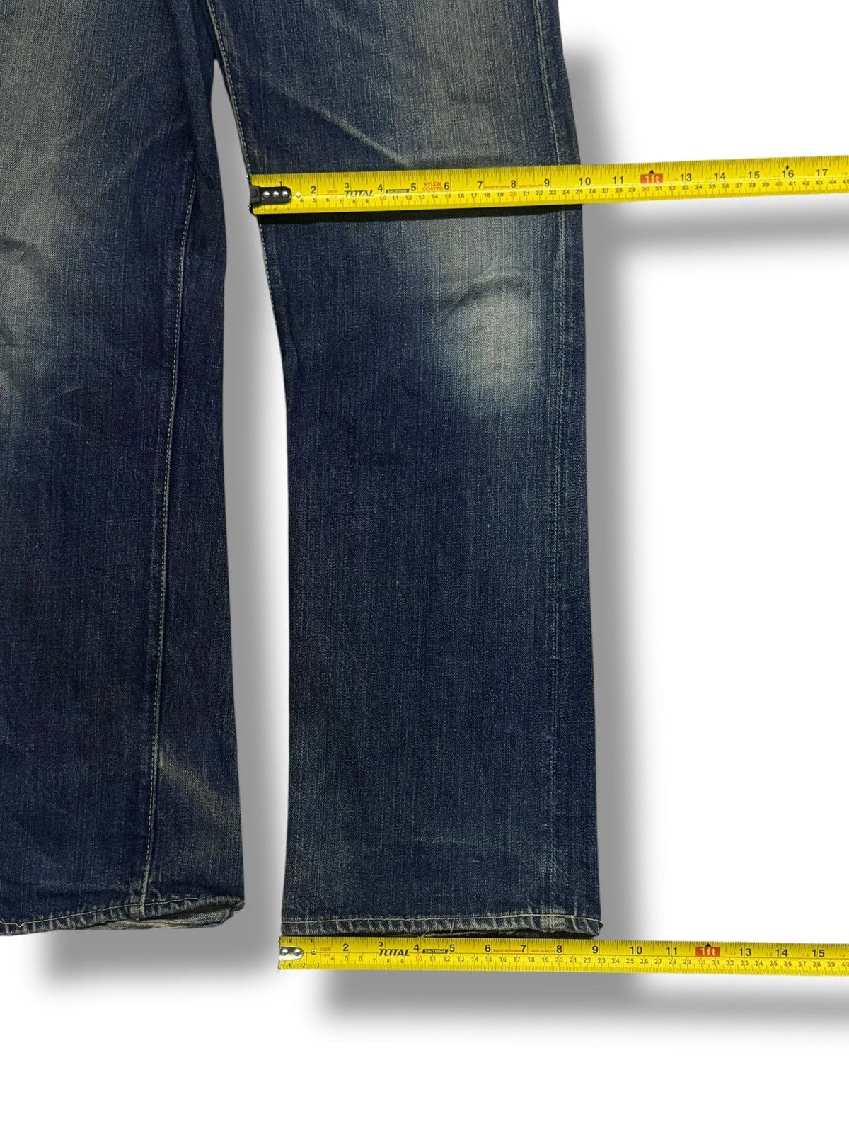The Real McCoy's Vintage 00s Joe McCoys & Co Lot 901 Selvedge Denim Japan W31 Size US 31 - 20 Thumbnail