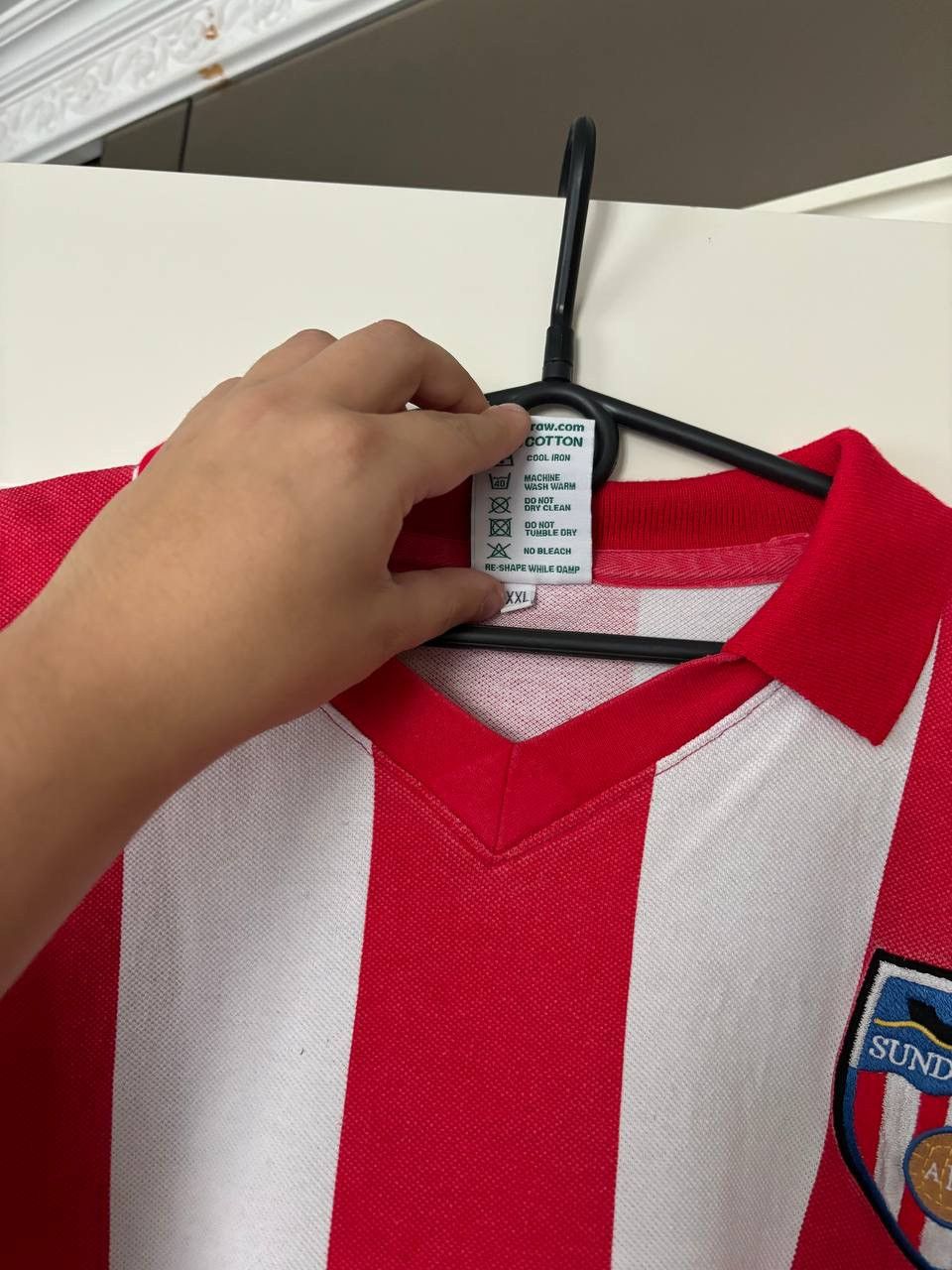 Vintage Vintage Sunderland Polo Jersey Football Soccer Score Draw Size US XXL / EU 58 / 5 - 10 Thumbnail