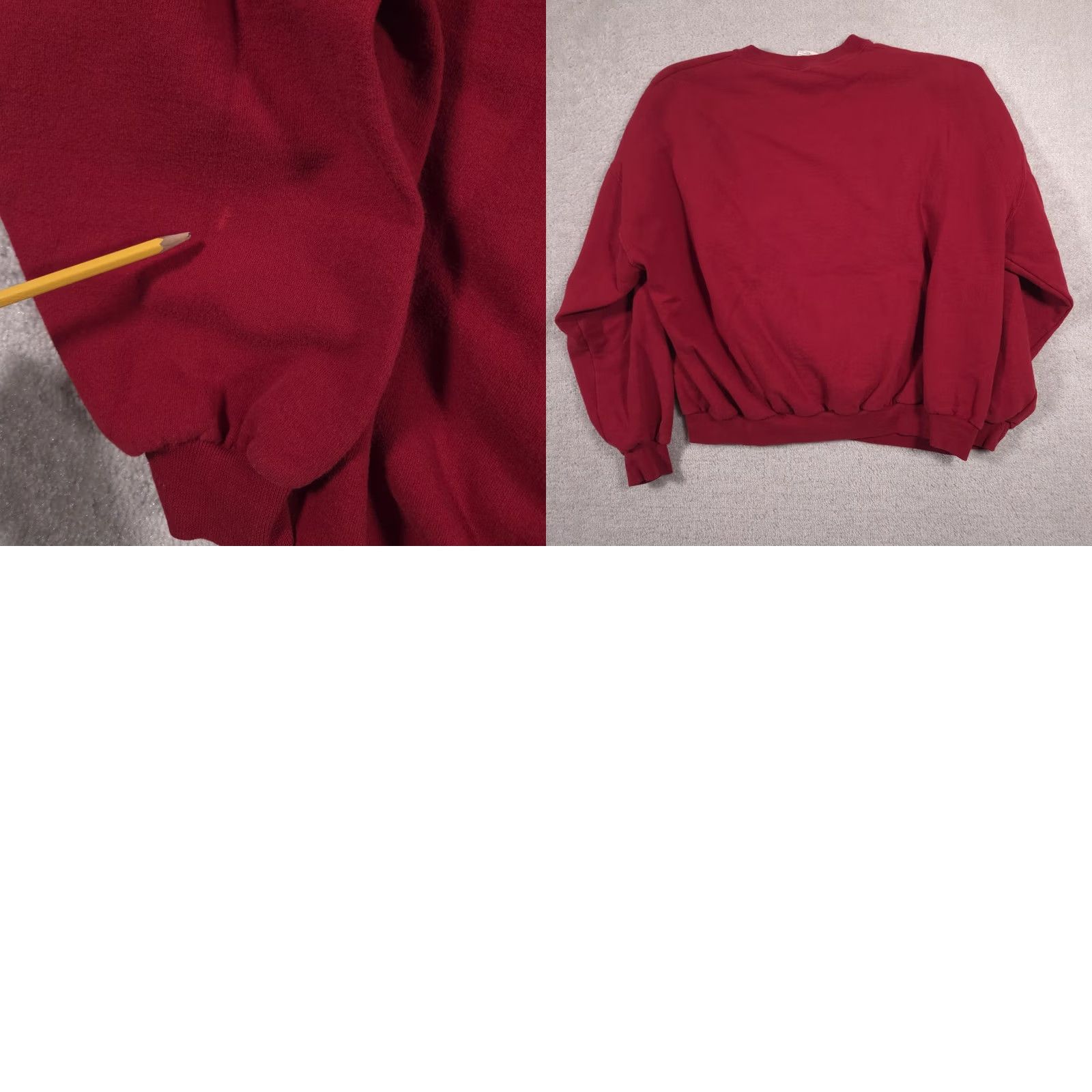 Jerzees Orange County Choppers Jerzees Sweatshirt Mens 2XL Red Dog Motorcycle Biker Graphic Print Pullover Crewneck Fleece Cotton Polyester Size US XXL / EU 58 / 5 - 9 Thumbnail