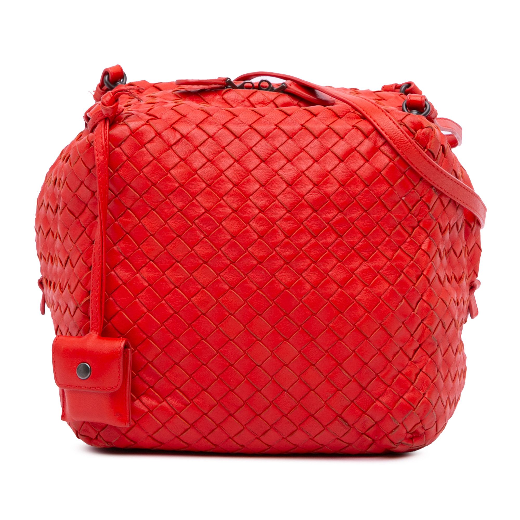 Bottega Veneta Bottega Veneta Nappa Intrecciato Cube Shoulder Bag Size ONE SIZE - 1 Thumbnail