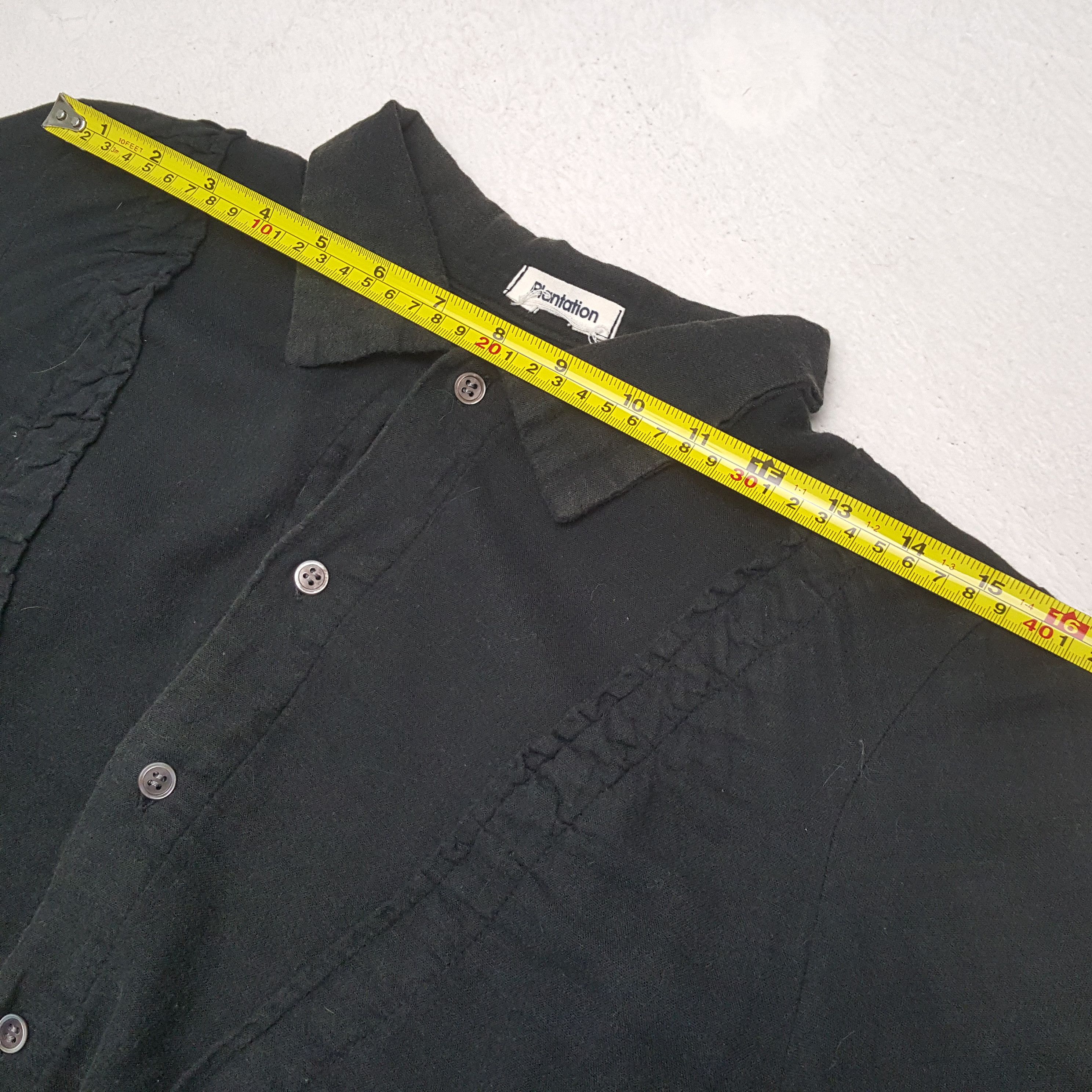 Japanese Brand Plantation by Issey Miyake Designer Shirt RR25 Size M / US 6-8 / IT 42-44 - 4 Thumbnail