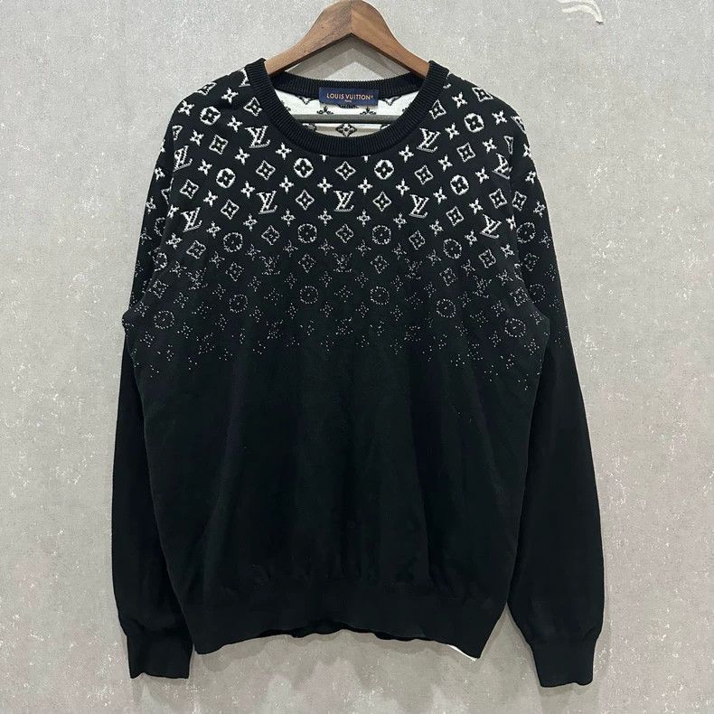 Louis Vuitton louis vuitton gradient logo knit sweater Size US XL / EU 56 / 4 - 7 Thumbnail