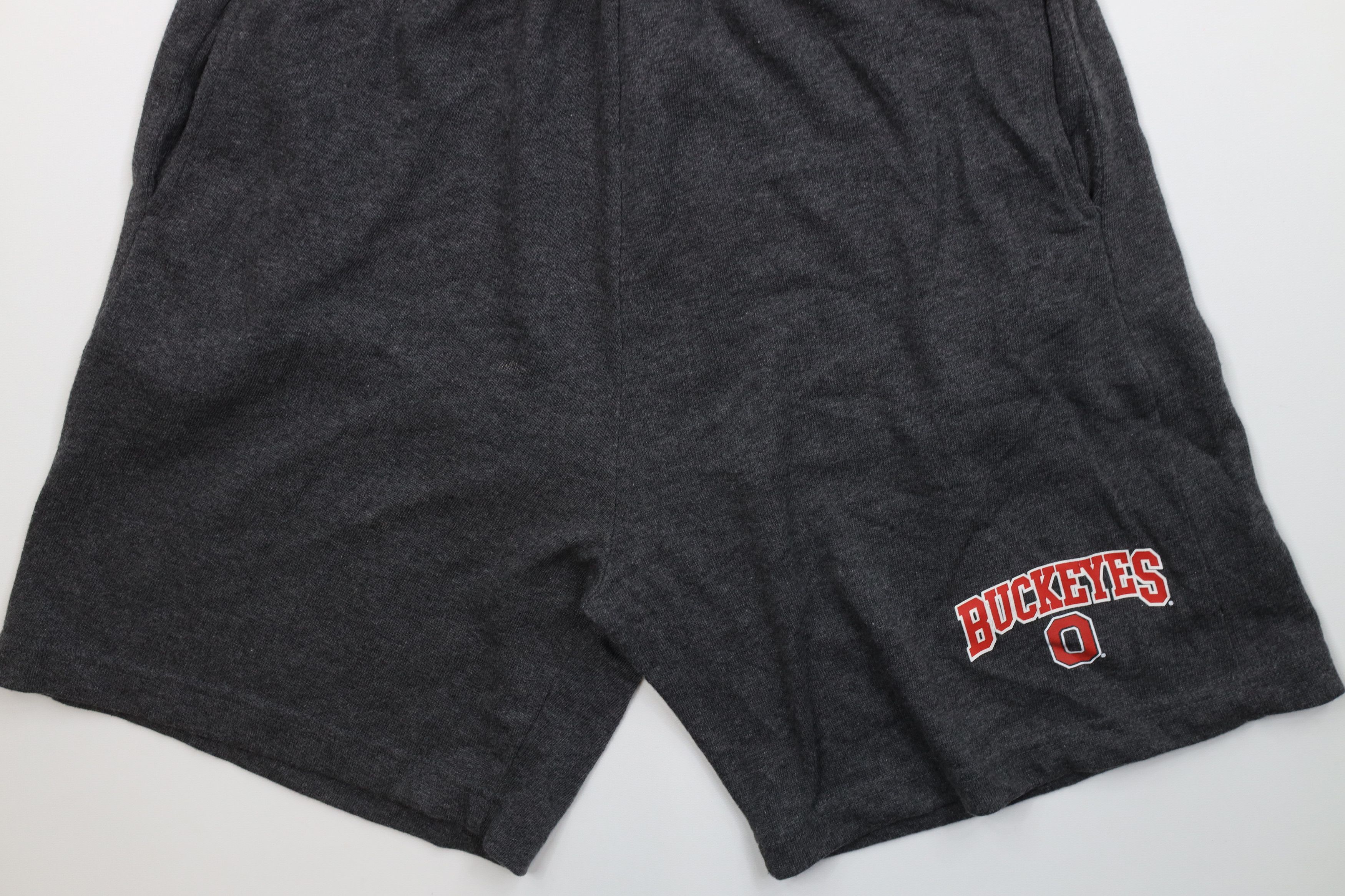 Vintage Vintage 90s Ohio State University Above Knee Shorts Gray Size US 34 / EU 50 - 4 Thumbnail