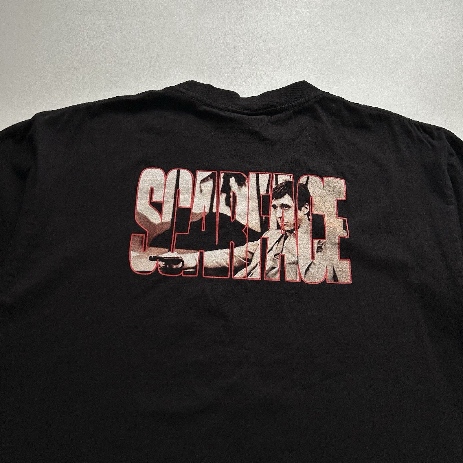 Vintage Vintage Scarface T Shirt XL Tony Montana Al Pacino 90s Movie Size US XL / EU 56 / 4 - 5 Thumbnail